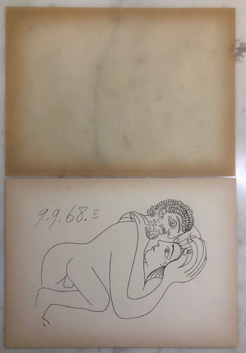 Pablo picasso print - series, 347