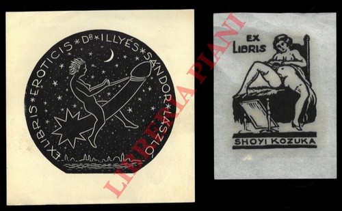 Erotica exlibris due - exlibris,
