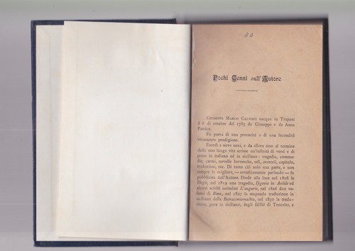 Giuseppe marco calvino poesie - giuseppe,