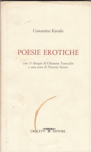 Poesie erotiche testo greco - erotiche.,
