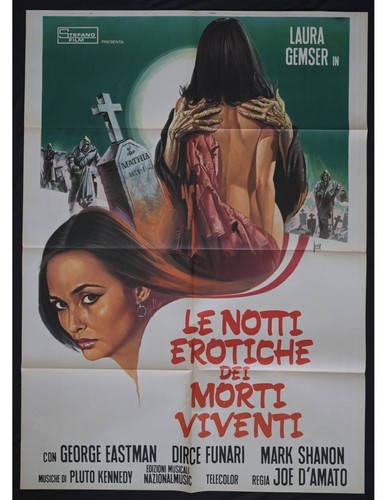 Manifesto notti erotiche - notti,