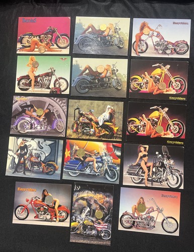 Mixed erotic postcards with - mixed,